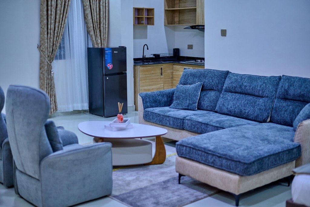 Home Suites studio lounge